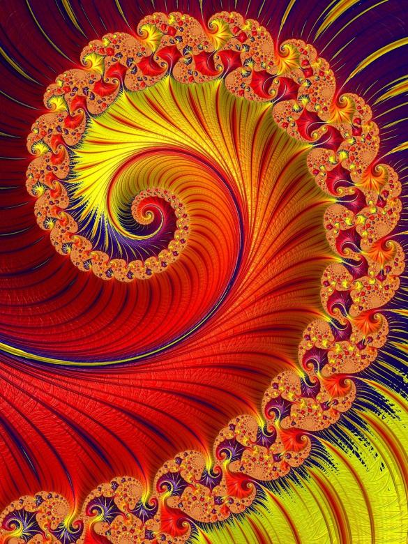 Free stock image of Fractal Art created by Pixabay