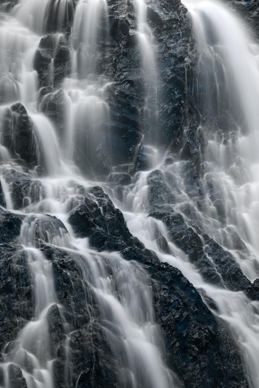 Free stock image of Hays Midnight Blue Falls - HDR created by Nicolas Raymond