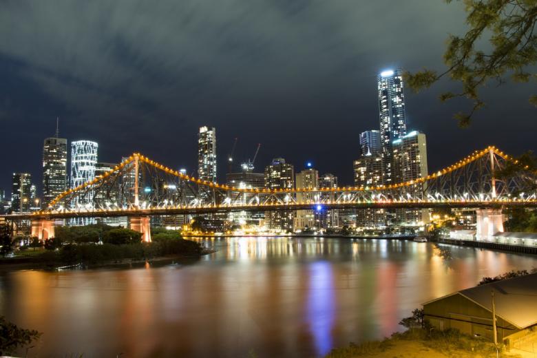 Free stock image of Story Bridge created by Pixabay