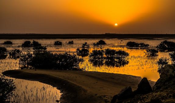 Free Stock Photo of Sunset