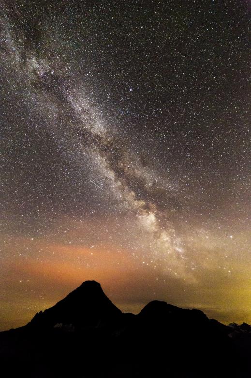 Free stock image of Milky Way created by Pixabay