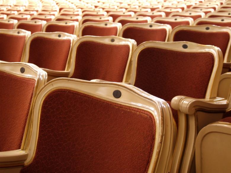 Free stock image of Theater Seats created by Pixabay