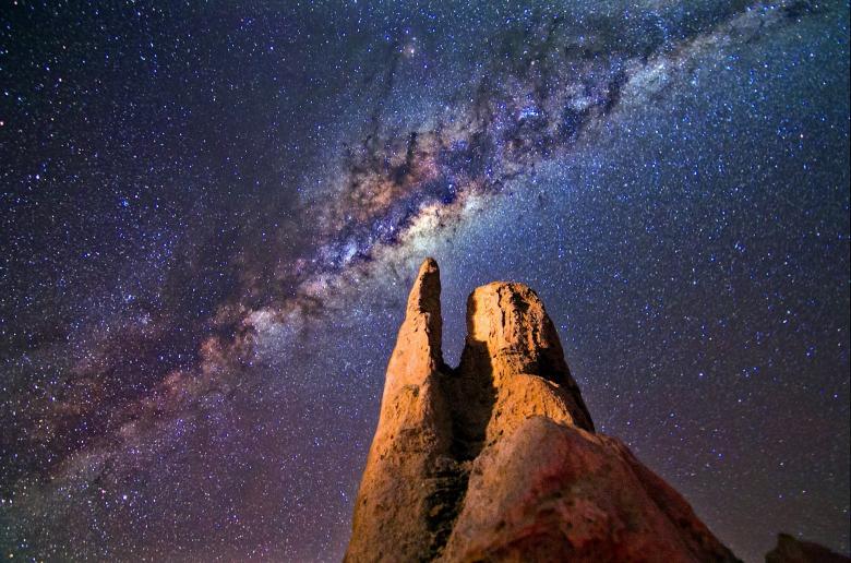 Free stock image of Milky Way created by Pixabay