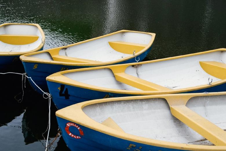 Free stock image of Row Boats created by Pixabay