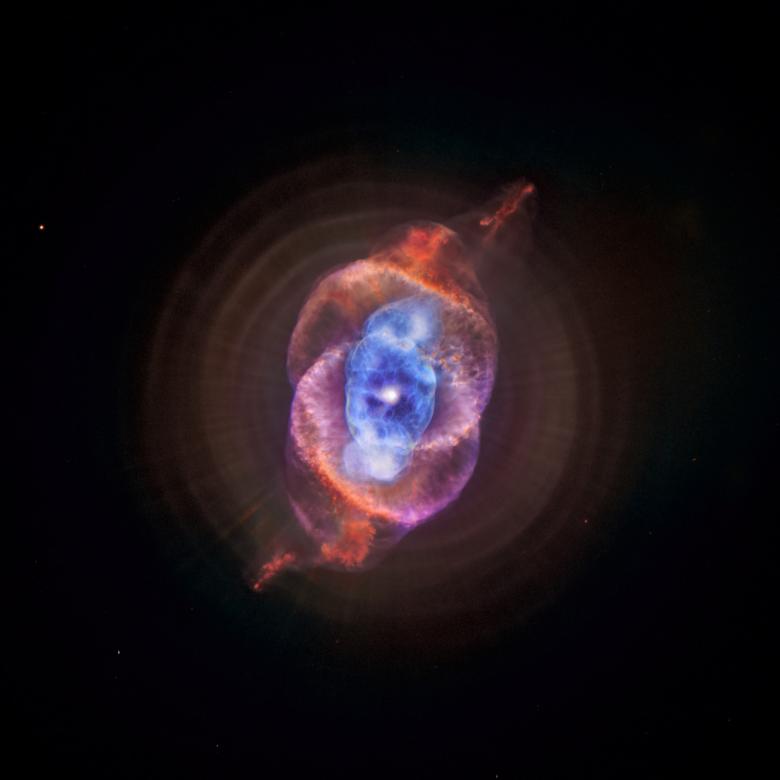 Free stock image of Cats Eye Nebula created by Pixabay