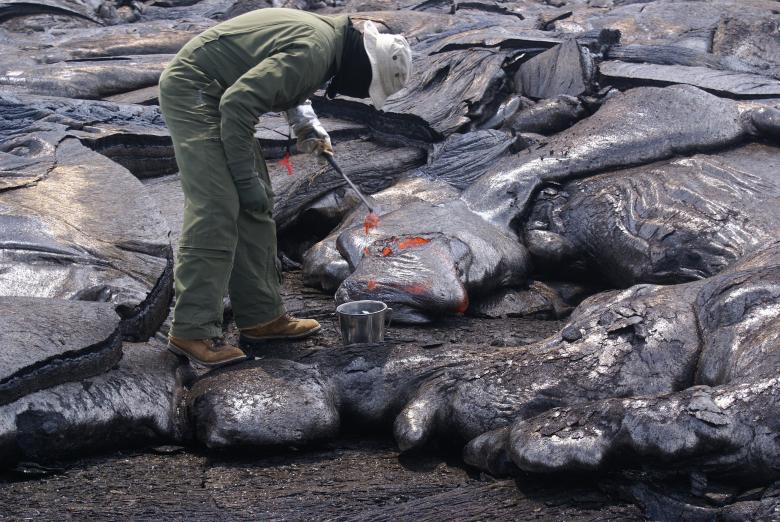 Free stock image of Lava Sampling created by Pixabay
