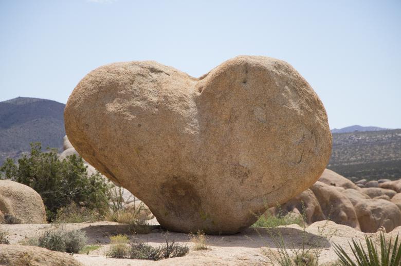 Free stock image of Heart Rock created by Pixabay