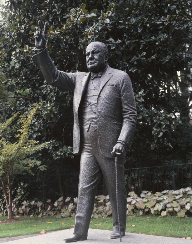 Free stock image of Winston Churchill created by Pixabay