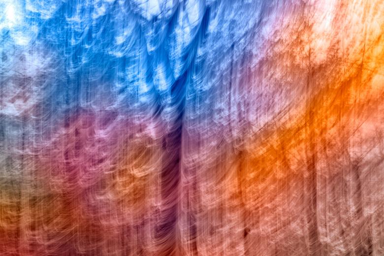 Free stock image of Abstract Rainbow Forest Streaks created by Nicolas Raymond