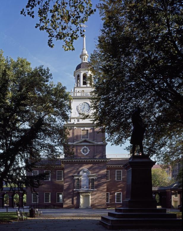 Free stock image of Independence Hall created by Pixabay