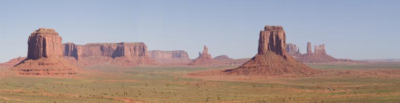 Free stock image of Monument Valley created by Pixabay