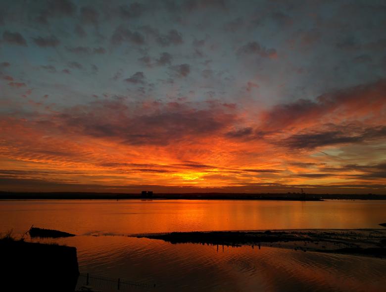 Free stock image of Sunset created by Pixabay