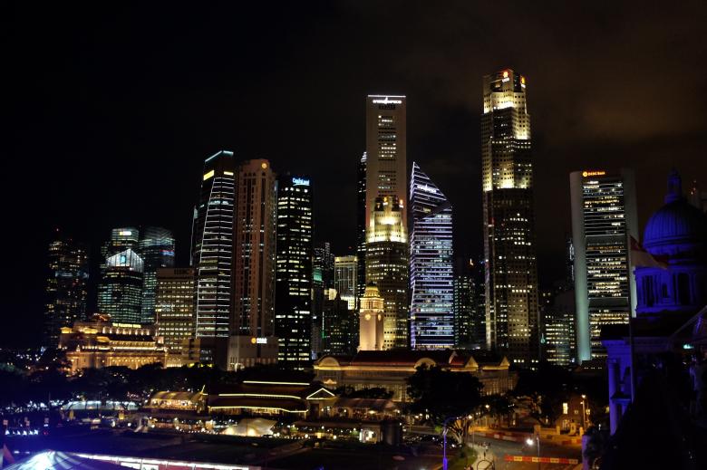 Free stock image of Singapore City created by Pixabay