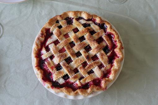 Free Stock Photo of Cherry Pie