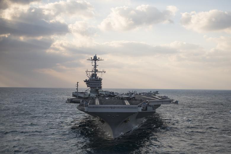 Free stock image of Military Carrier in the Ocean created by Pixabay