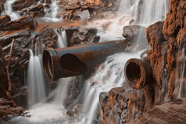 Free stock image of Rustic Dam Falls - HDR created by Nicolas Raymond