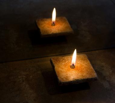Free Stock Photo of Burning Candle