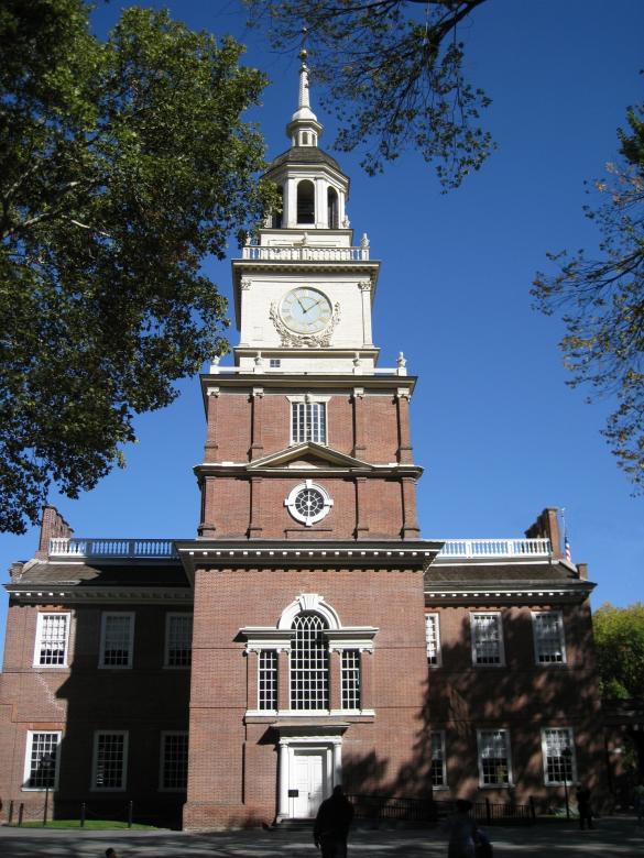 Free stock image of Independence Hall created by Pixabay