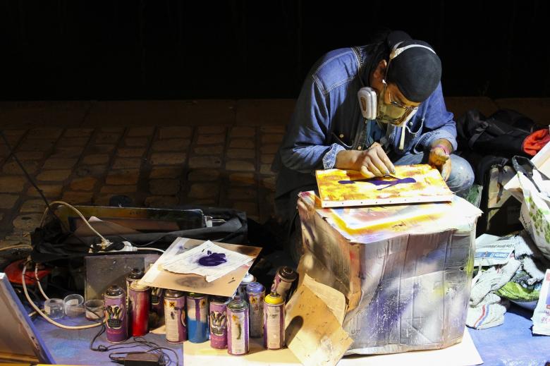 Free stock image of Street Artist created by Pixabay
