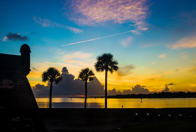 Free stock image of Sunrise created by Pixabay