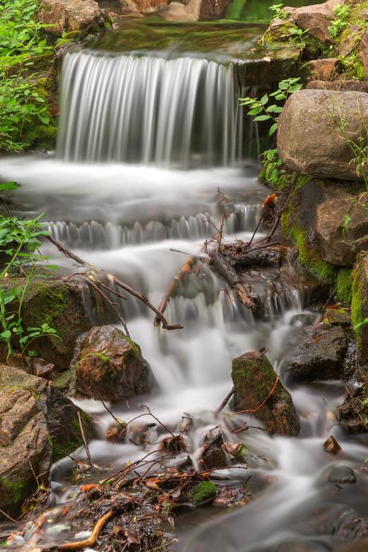 Free stock image of Jean-Drapeau Waterfall - HDR created by Nicolas Raymond
