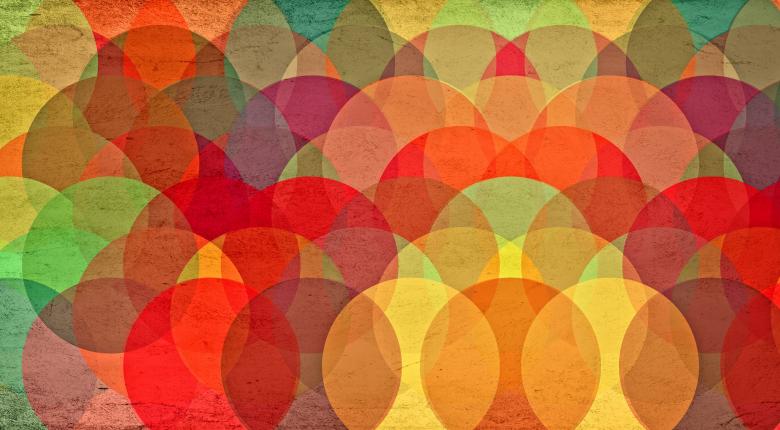 Free stock image of Colorful Circles on Grunge Background - Abstract Pattern created by Jack Moreh