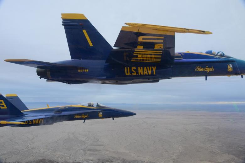 Free stock image of Blue Angels created by Pixabay