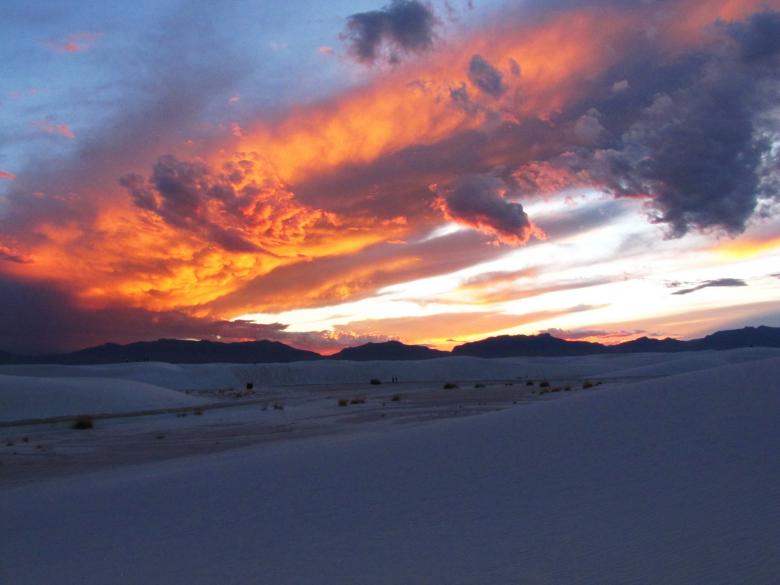 Free stock image of White Sands created by Pixabay