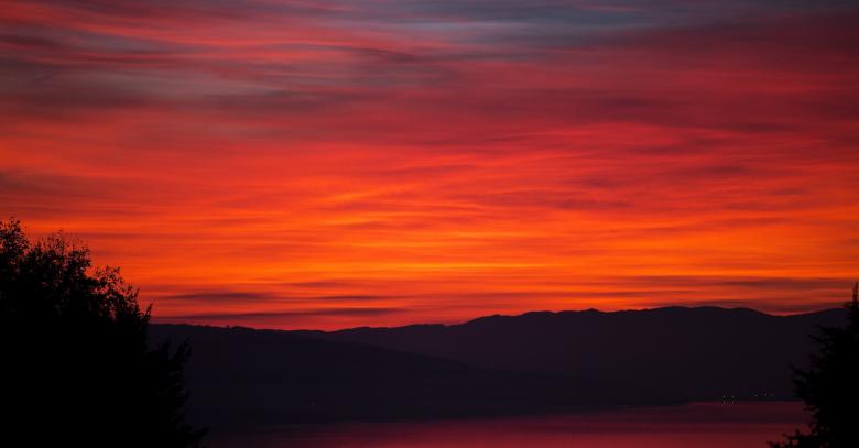 Free stock image of Sunset created by Pixabay