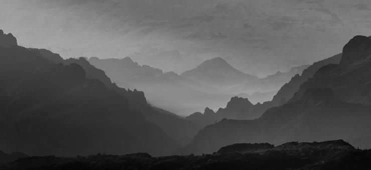 Free Stock Photo of Mountain Range