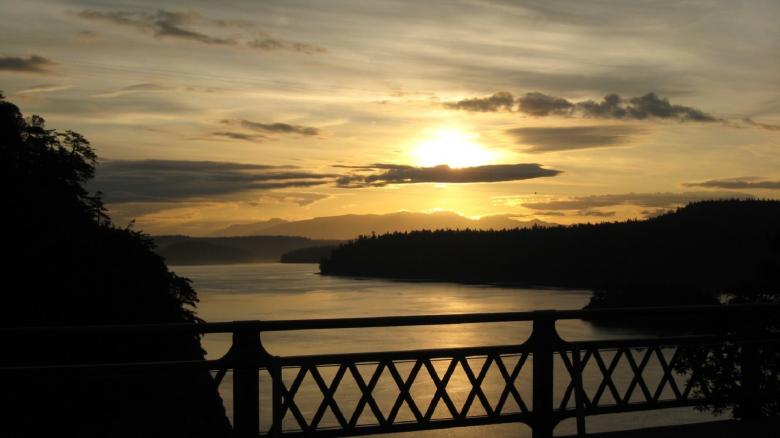 Free stock image of Sunset created by Pixabay