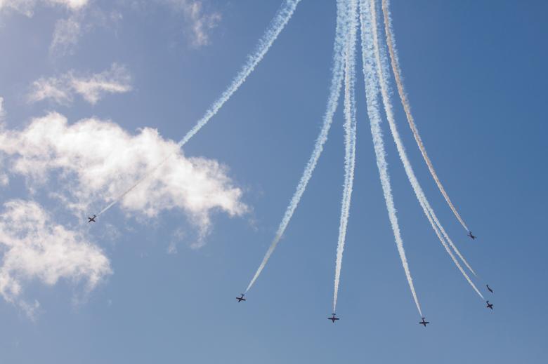 Free stock image of Aerobatics show created by Geoffrey Whiteway