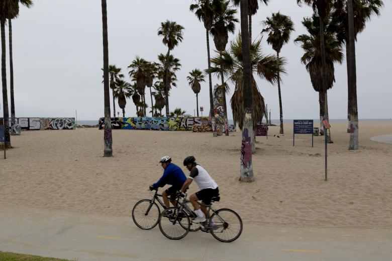 Free stock image of Biking on the Beach created by Pixabay
