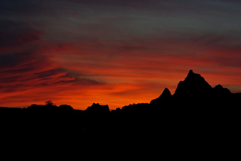 Free stock image of Dark Sunset created by Pixabay