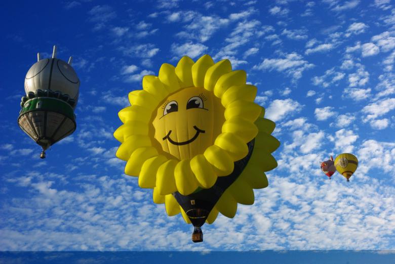 Free stock image of Hot Air Balloon created by Pixabay