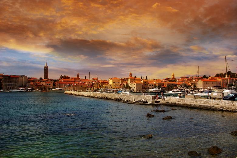 Free stock image of Island of Rab created by Pixabay