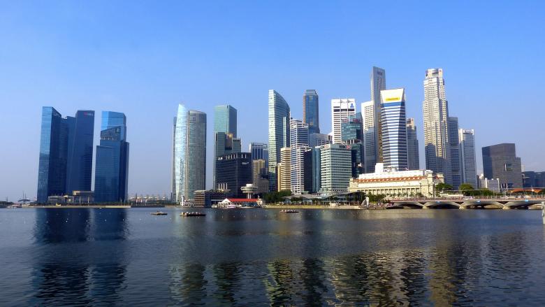 Free stock image of Singapore City created by Pixabay