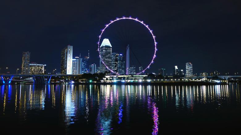 Free stock image of Singapore City created by Pixabay