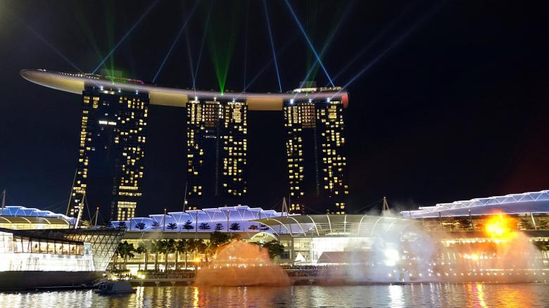 Free stock image of Singapore City created by Pixabay