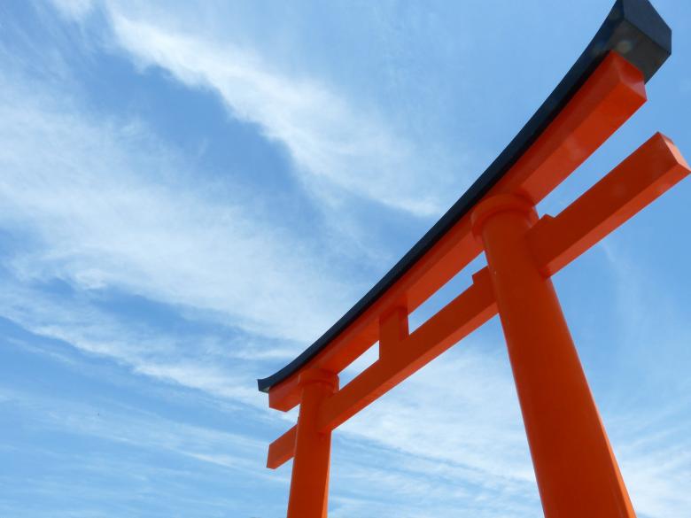 Free stock image of Torii created by Pixabay