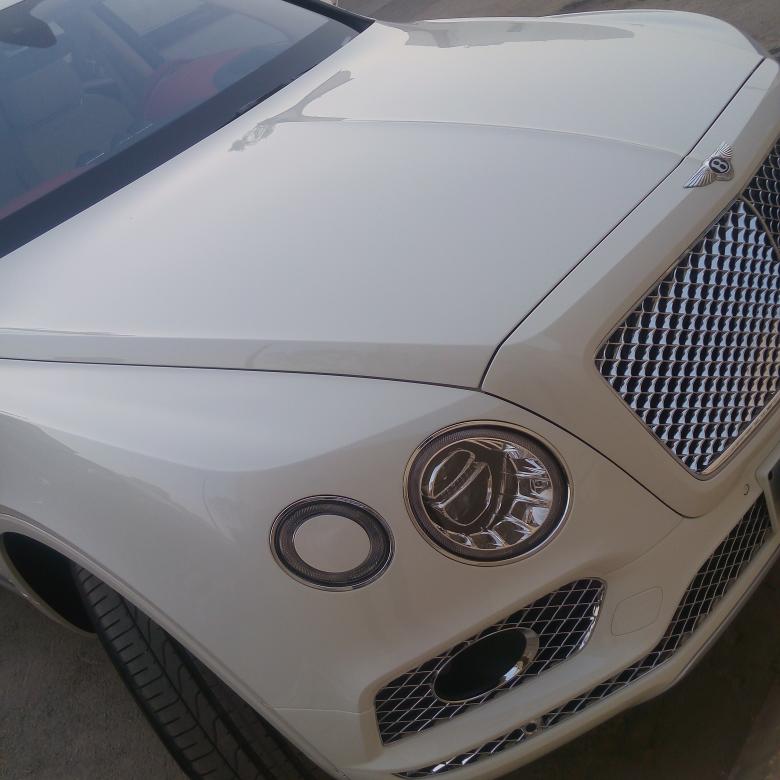 Free stock image of White Bentley created by so g k