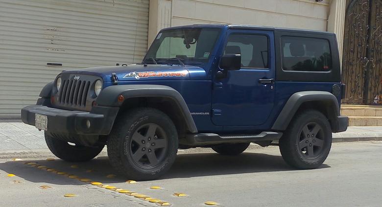 Free stock image of Blue Jeep created by so g k