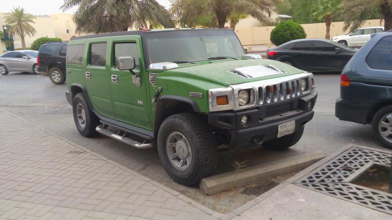 Free stock image of Green Hummer created by so g k