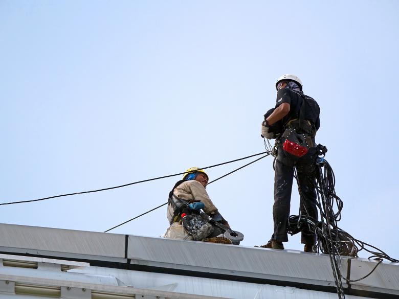 Free stock image of Rappelling created by Pixabay