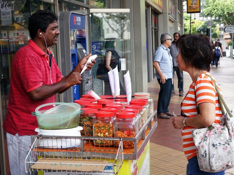 Free stock image of Seller on the Street created by Pixabay
