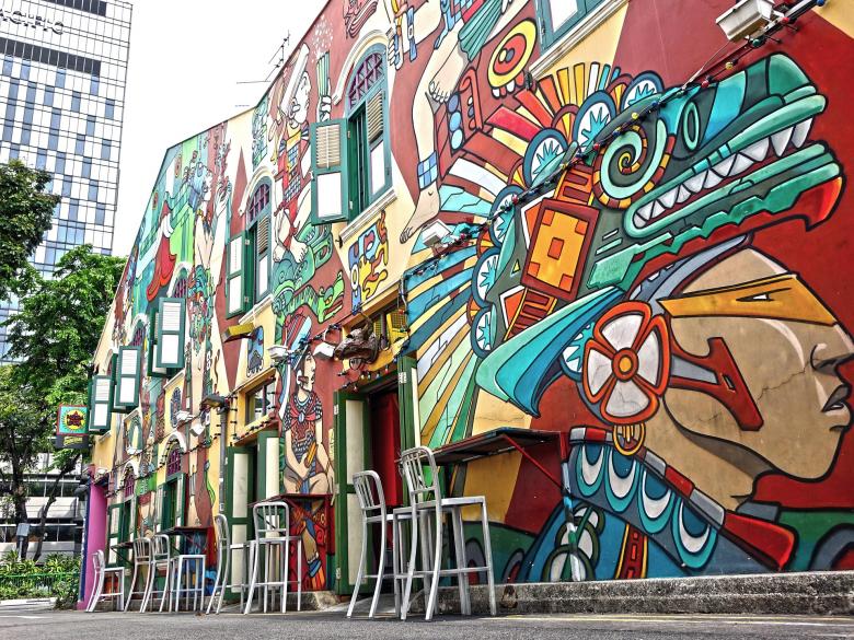 Free stock image of Painted Wall created by Pixabay