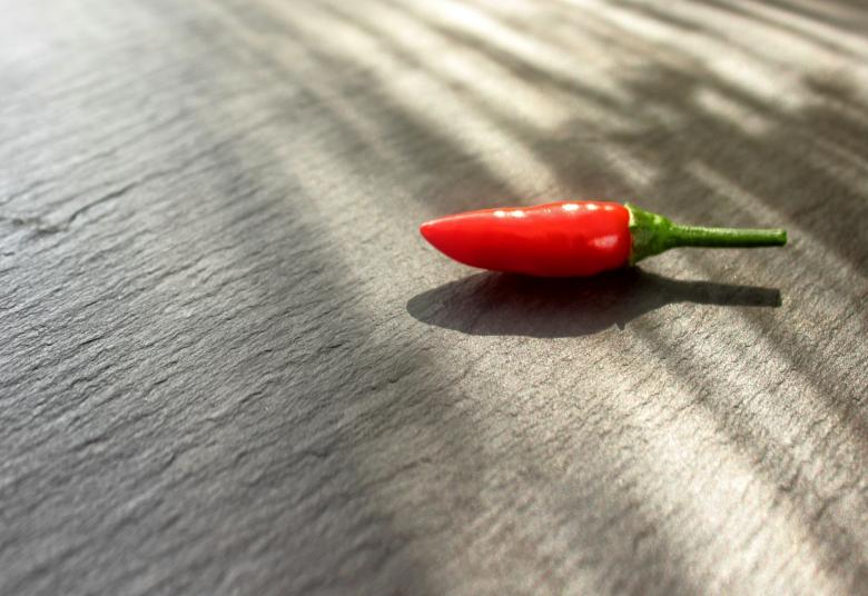 Free stock image of Red Chilli Pepper Isolated on Stone Background created by Jack Moreh