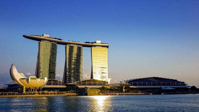 Free stock image of Singapore City created by Pixabay