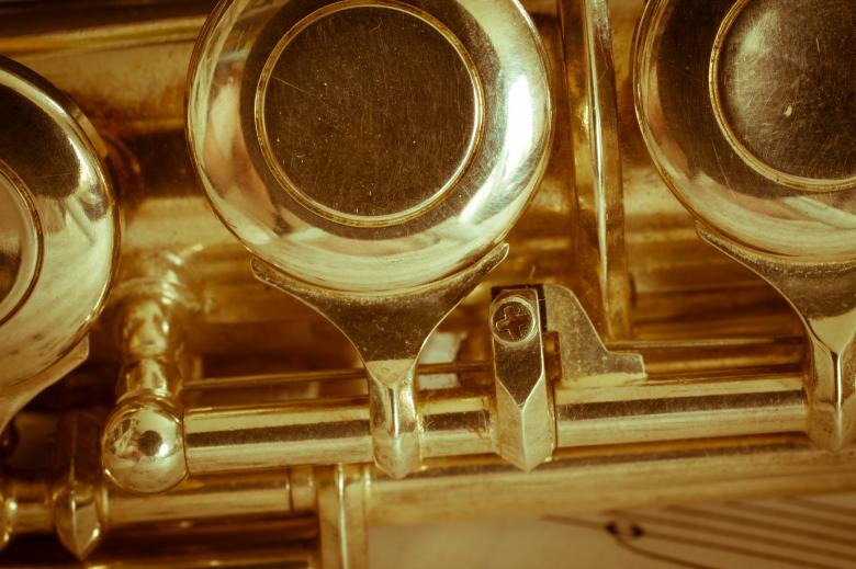 Free stock image of Golden Flute created by Pixabay