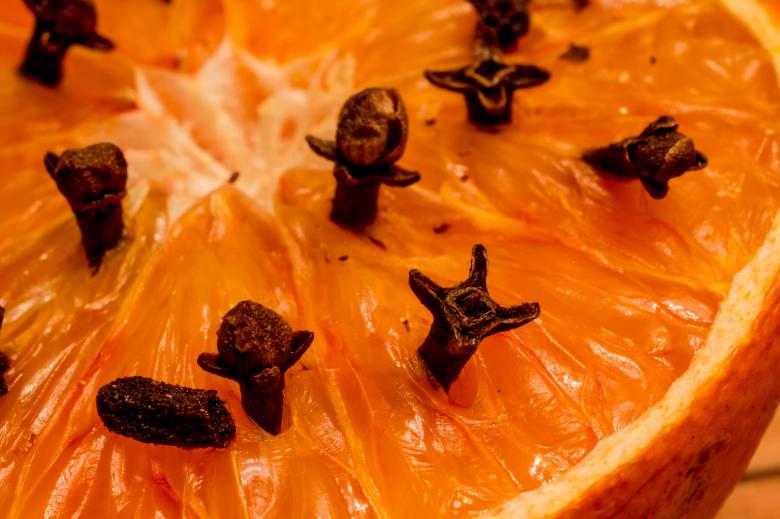 Free stock image of Studded Orange created by Pixabay